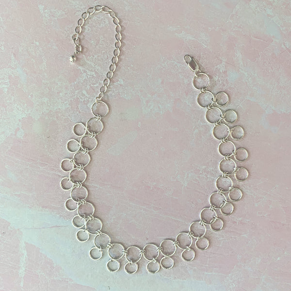 Sterling Silver Tattoo Choker