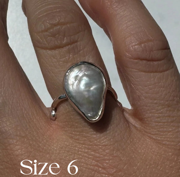 Keshi Pearl Stackers *cannot be resized*