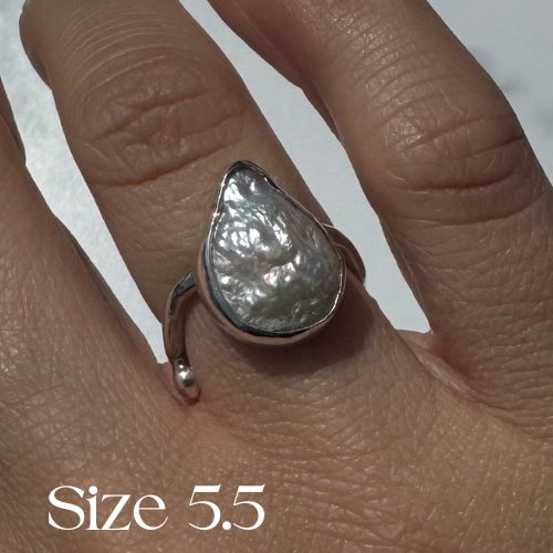 Keshi Pearl Stackers *cannot be resized*