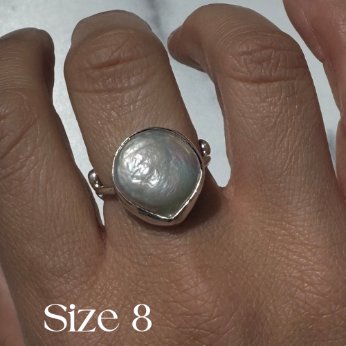 Keshi Pearl Stackers *cannot be resized*