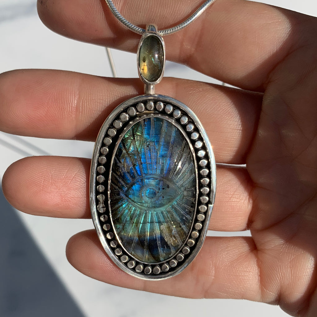 Labradorite Oracle Pendant #2