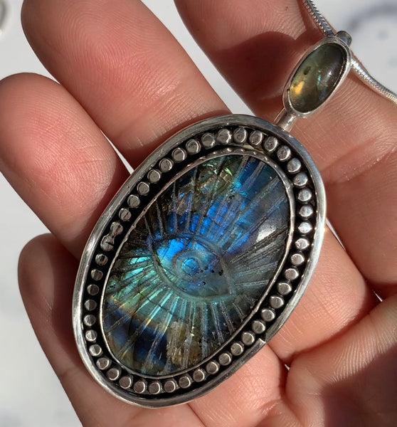Labradorite Oracle Pendant #2