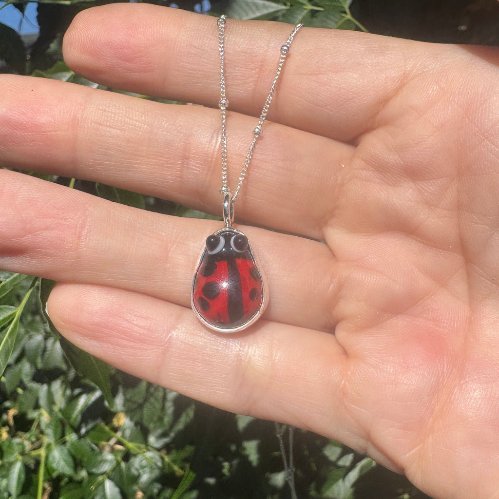 Lucky Ladybug Necklace {Limited Edition}