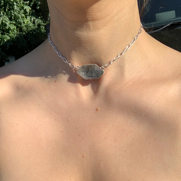 Tibetan Quartz Choker