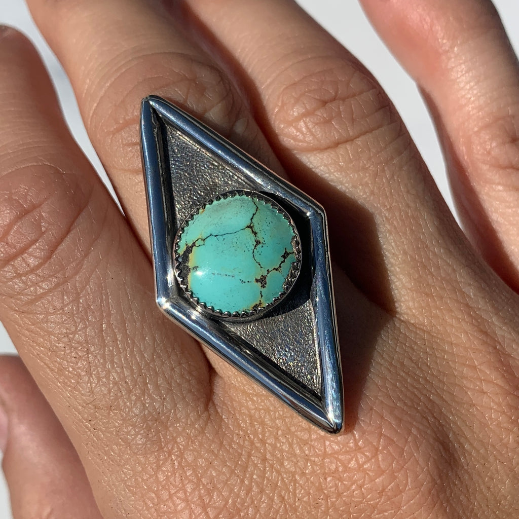 Treasure Mountain Diamond Shadowbox Ring