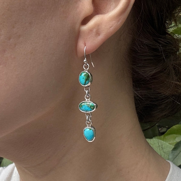 Sonoran Mountain Turquoise Dangles