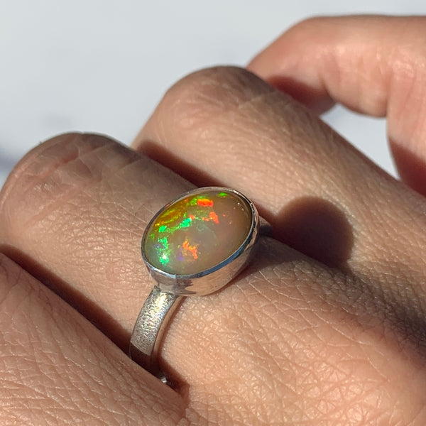 Honey Opal Ring