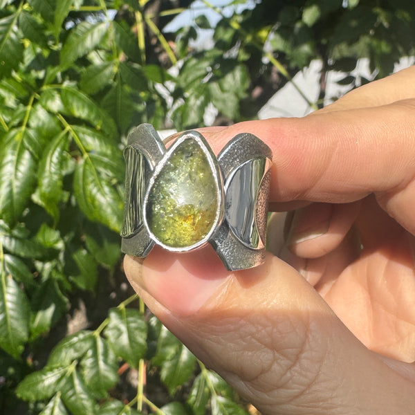 Green Tourmaline Dream Ring