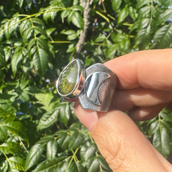 Green Tourmaline Dream Ring