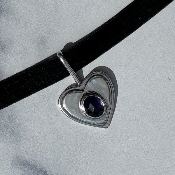 Iolite Heartthrob Choker