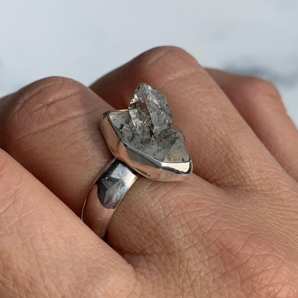 Tibetan Quartz Double Growth Ring