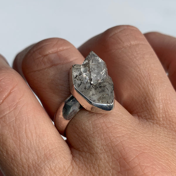 Tibetan Quartz Double Growth Ring