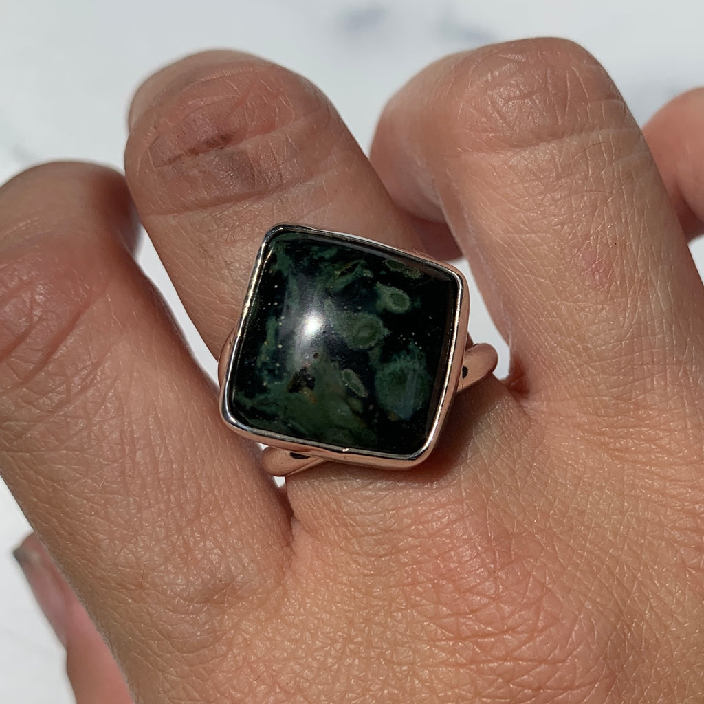 Kambaba Jasper Ring