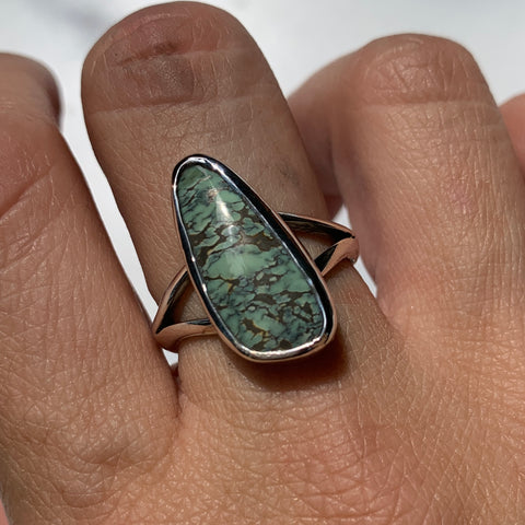 Snowville Variscite Ring