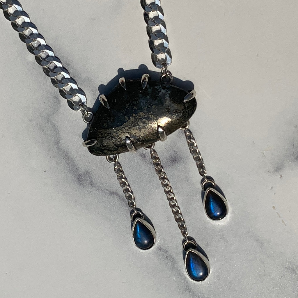Storm Cloud Necklace