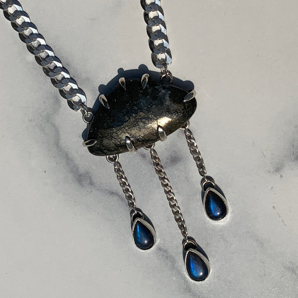Storm Cloud Necklace