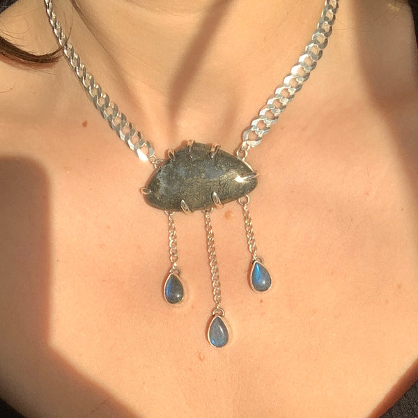 Storm Cloud Necklace