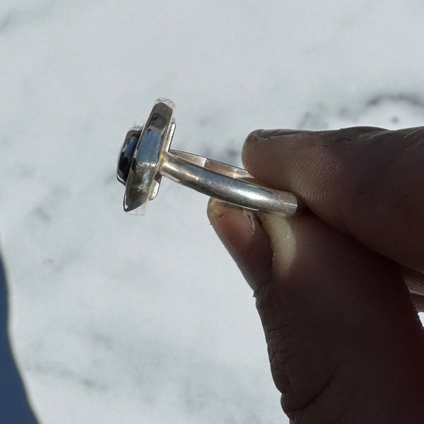 Kingman Turquoise Weirdling Ring