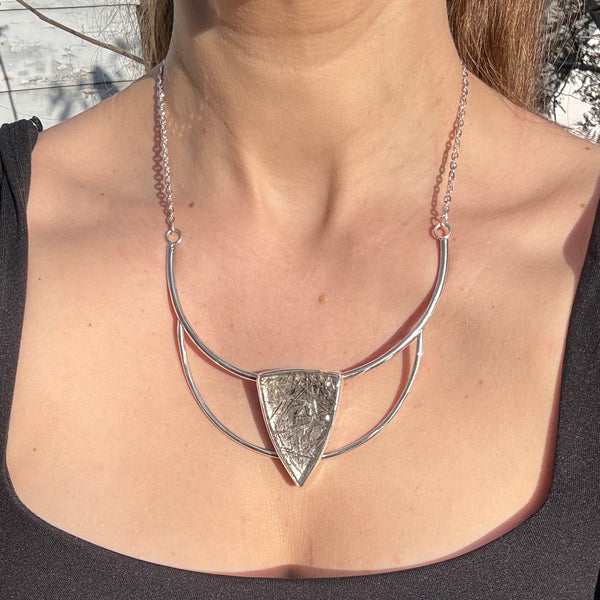 Tourmalinated Quartz Collar