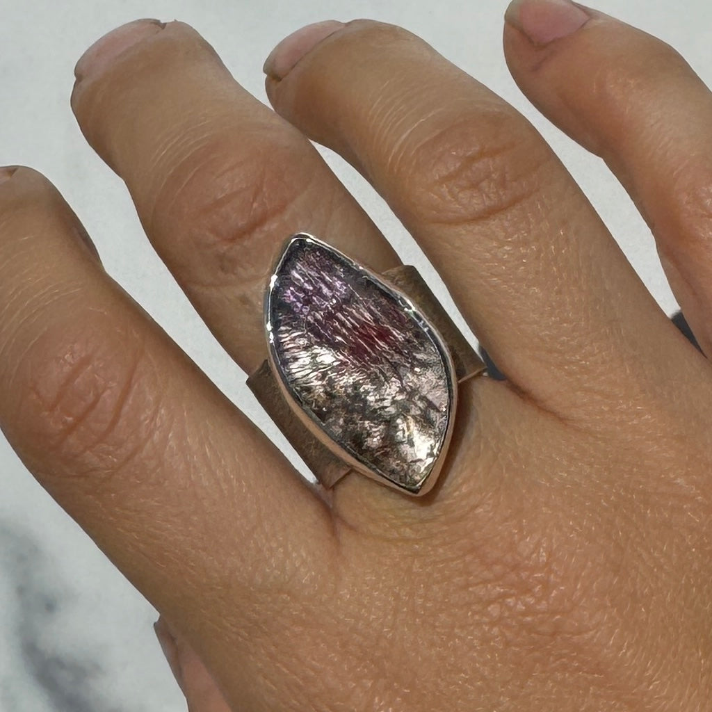 Super 7 Wide Band Ring