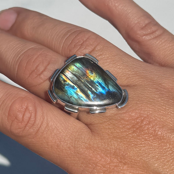 Spectrolite Phoenix Ring
