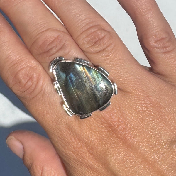 Spectrolite Phoenix Ring