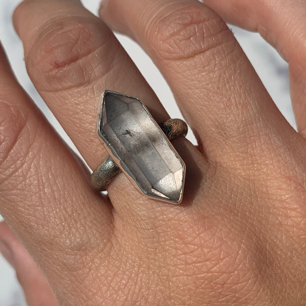 Tibetan Quartz Simple Ring