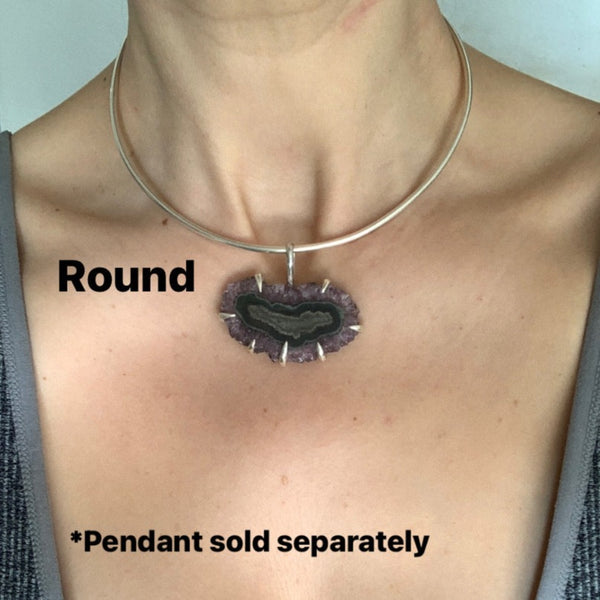 Sterling Silver Wire Choker