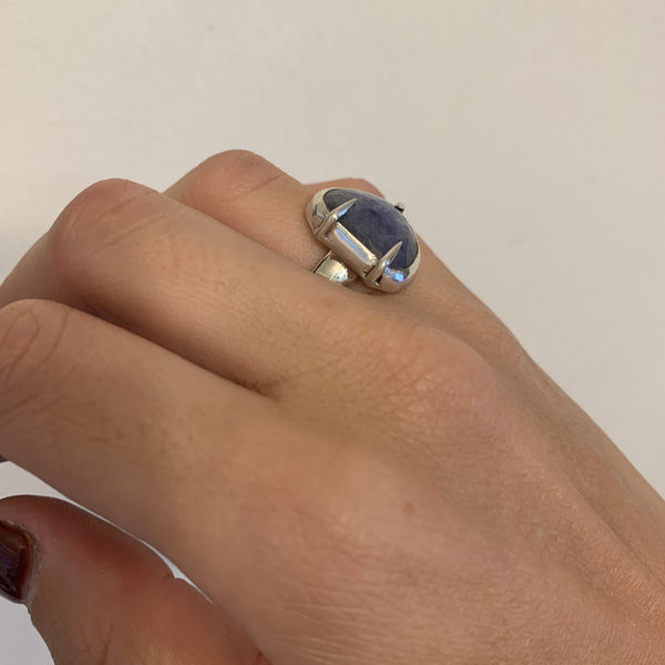 Tanzanite Prong Ring