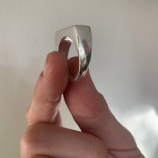 Rectangle Signet Ring
