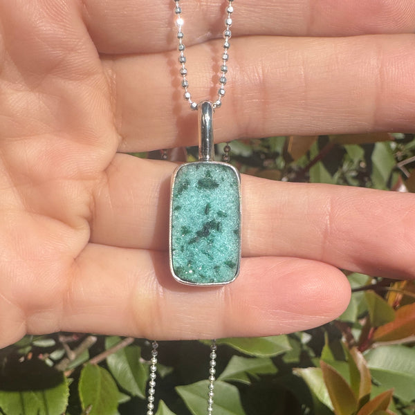 Gem Silica Druzy Pendant