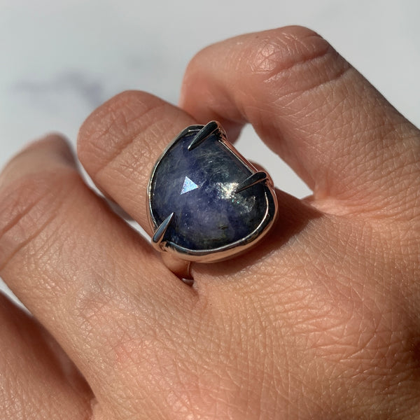 Tanzanite Prong Ring