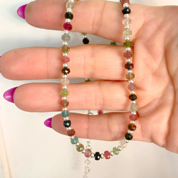 Candy Necklace with Tourmaline