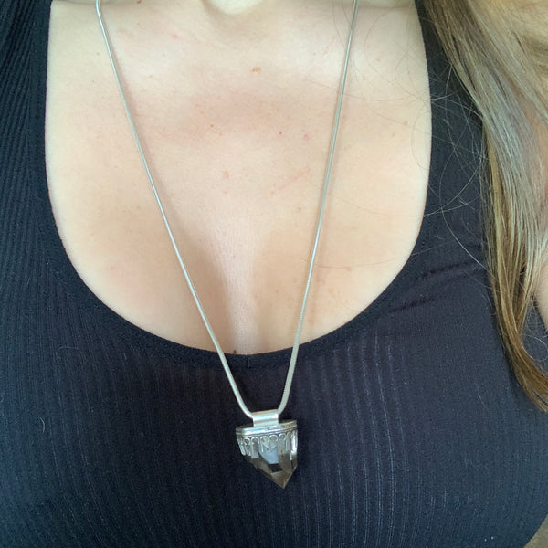 Included Quartz Point Necklace I