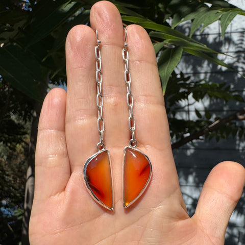 Illuminate Carnelian Earrings