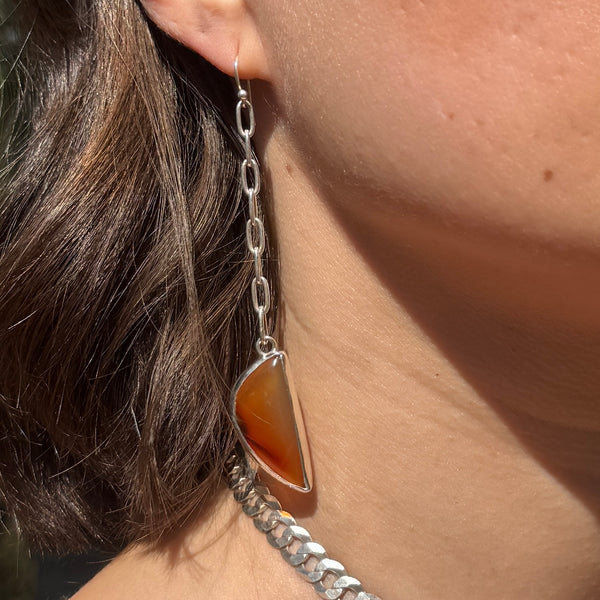 Illuminate Carnelian Earrings