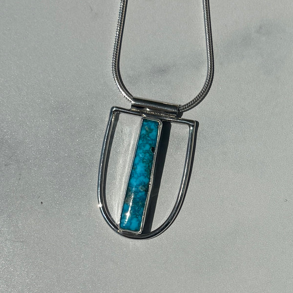 Ithaca Peak Mini Horizon Necklace