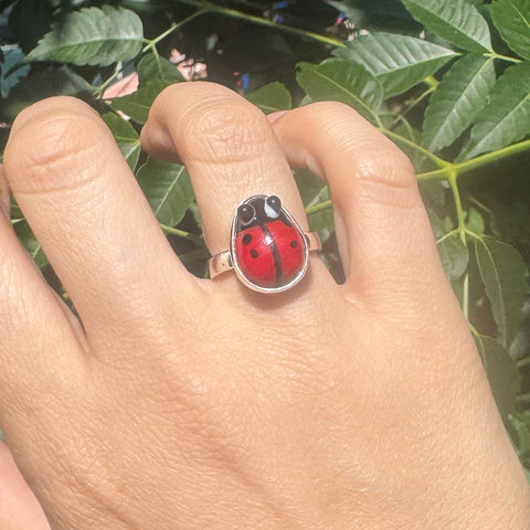 Lucky Ladybug Ring I {Limited Edition}