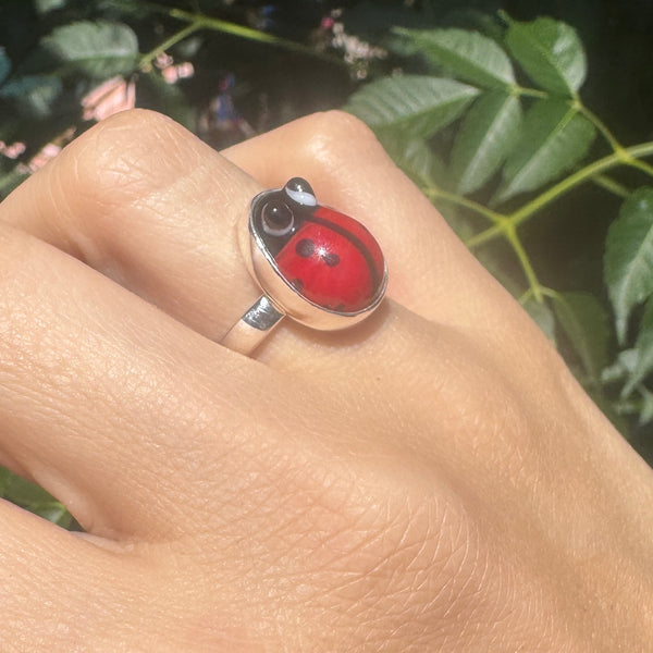 Lucky Ladybug Ring I {Limited Edition}