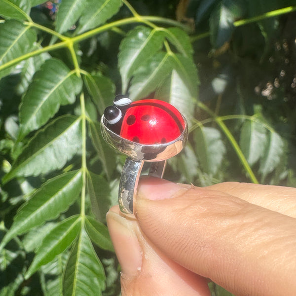 Lucky Ladybug Ring I {Limited Edition}