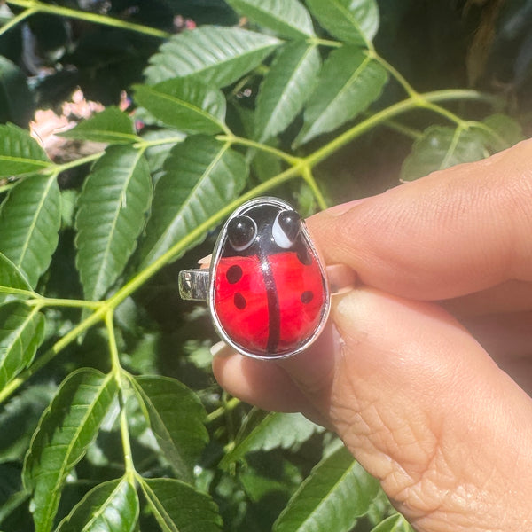 Lucky Ladybug Ring I {Limited Edition}