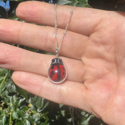 Lucky Ladybug Necklace {Limited Edition}