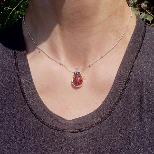 Lucky Ladybug Necklace {Limited Edition}