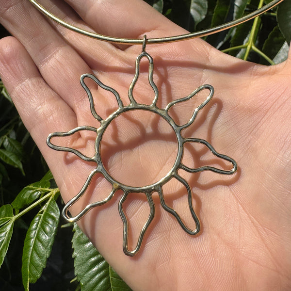 Brass Soleil Necklace