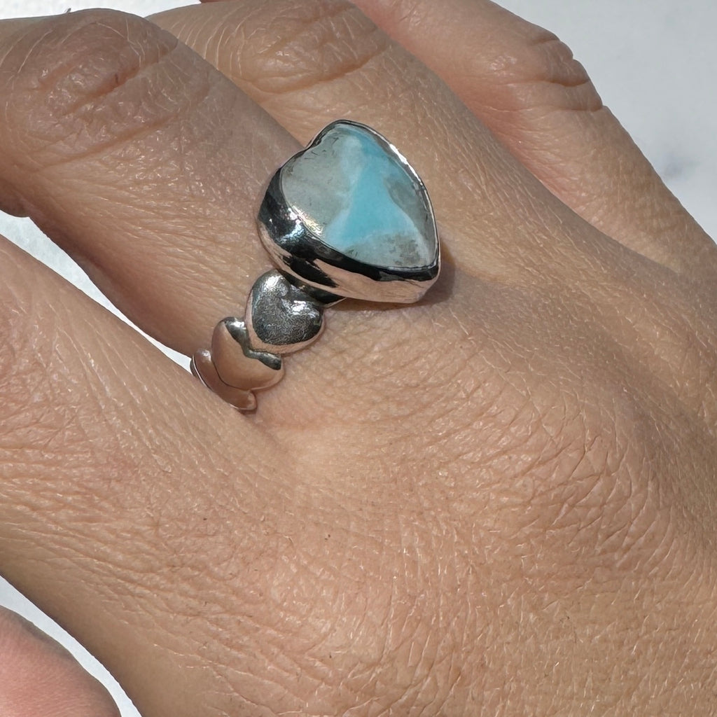 Total Eclipse Of The Heart Ring (size 8.75, cannot be resized)