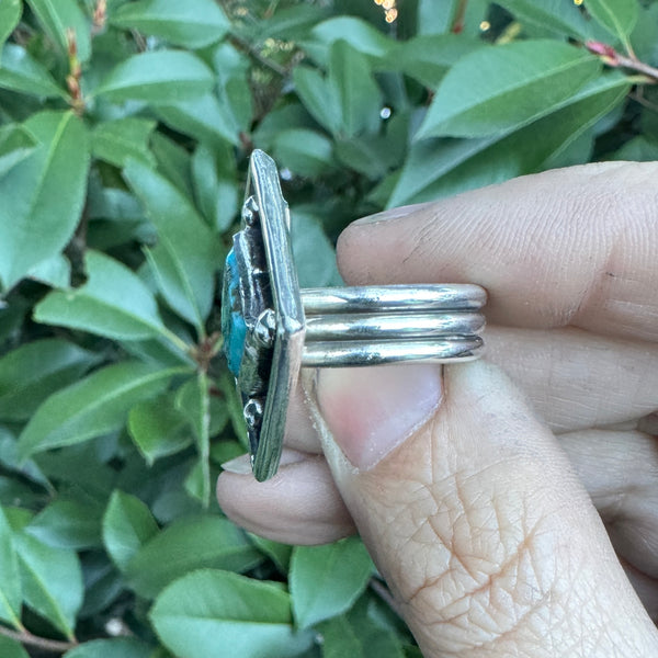 Campitos Turquoise Four Corners Ring