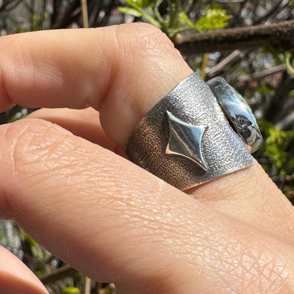 Nacozari Turquoise Celestial Cutout Ring