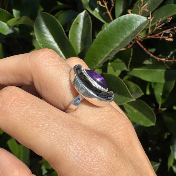 Cosmic Mermaid Ring (Adjustable from size 7-9)