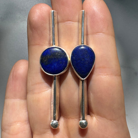 Lapis Lazuli Pendulum Studs