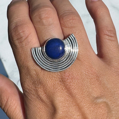 Lapis Lazuli Portal Ring